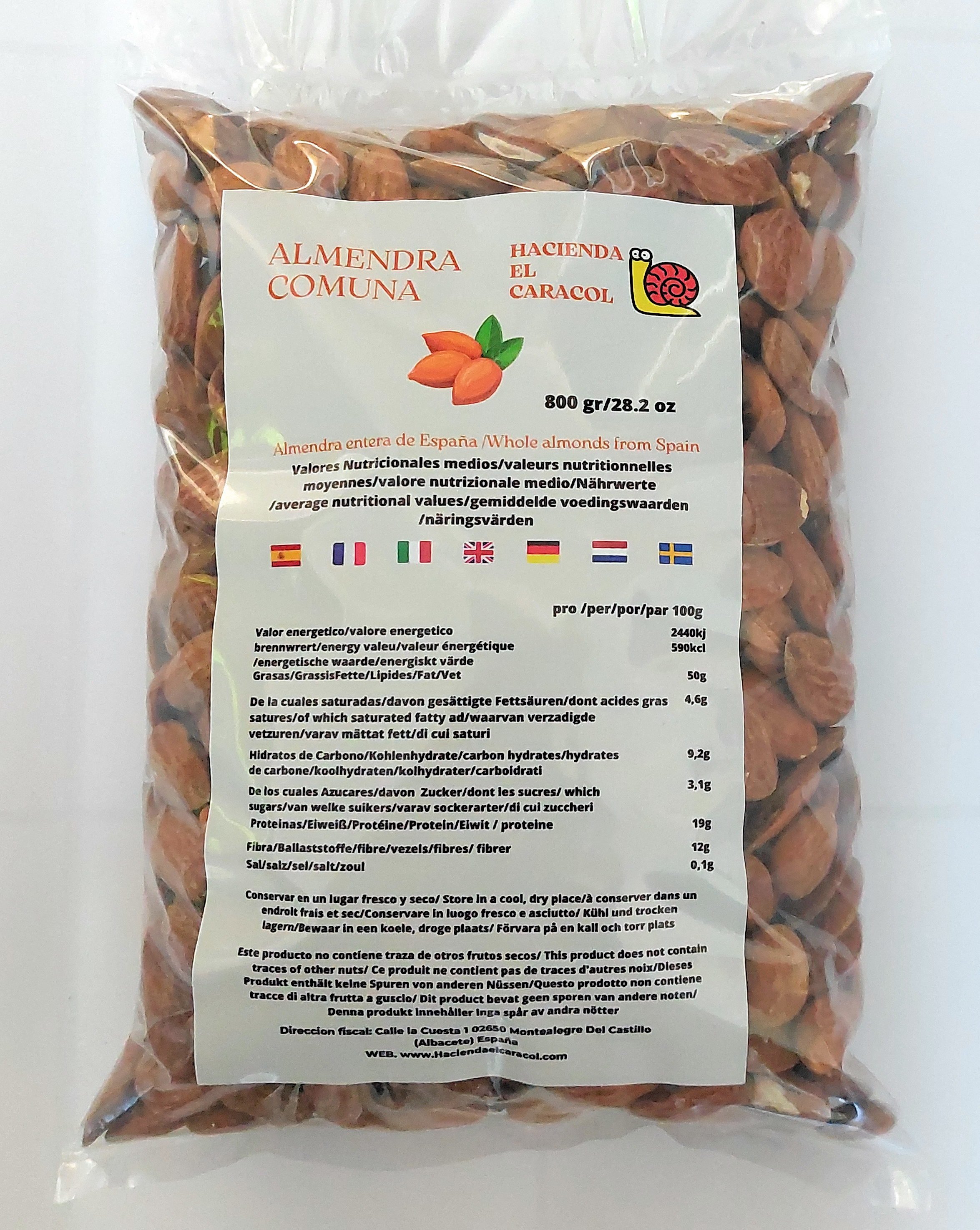 Communal Almond bag 400 grams